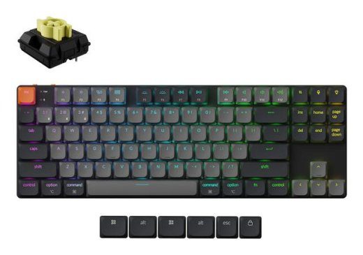 KLAVIATUUR JUHTMEVABA K1 RGB/MUST K1X-B4 KEYCHRON
