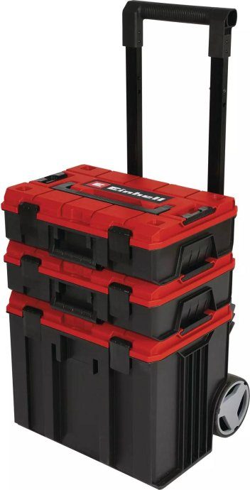 Einhell E-Case Tower Must, Punane Polüpropüleen (PP)