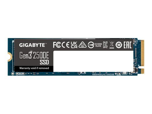 Gigabyte Gen3 kietasis diskas 2500E 1TB M.2 PCI Express 3.0 x4 (NVMe)
