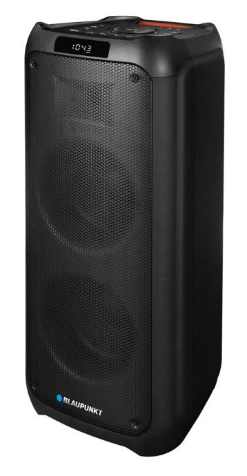Blaupunkt PB10DB Bluetooth-kaikutar, millel on karaoke partybox