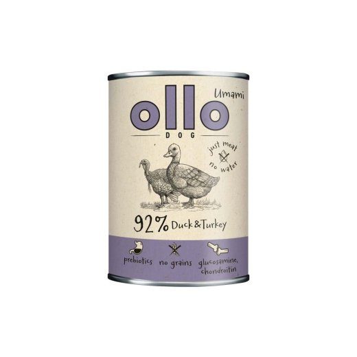 OLLO Umami part ja kalkun märgkoeratoit - 850g
