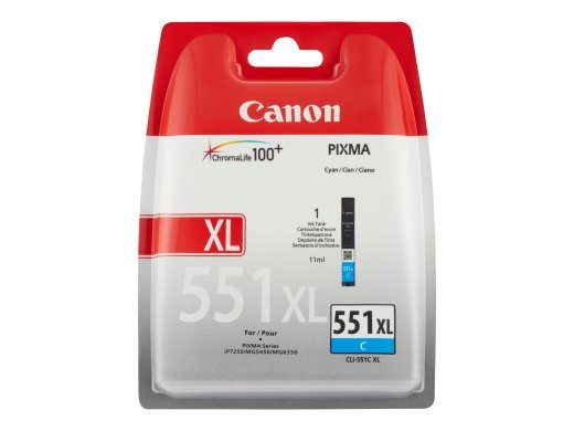 CANON 1LB CLI-551XLC tindikassett tsüaan suure mahtuvusega 700 lehte 1tk XL