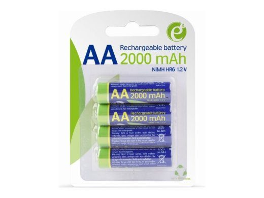 Gembird AA standartinės baterijos 2000mAh