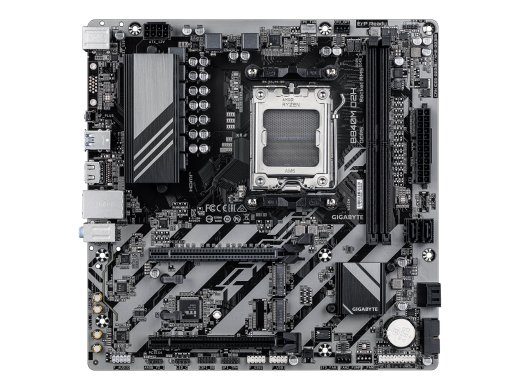 Gigabyte B840M D2H Töötlemispere AMD Töötlemispesa AM5 DDR5 Toetatud kõvaketta liidesed SATA, M.2 SATA ühenduste arv 4