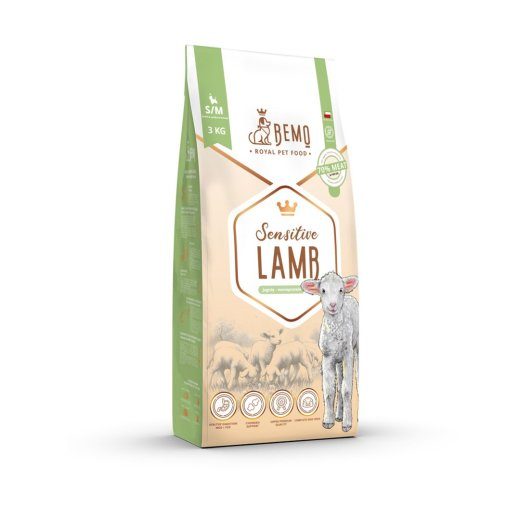 BEMO Sensitive Lamb Small/Medium Mono kuiv kassitoit - 3kg