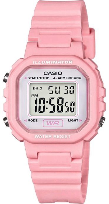 CASIO moteriškas laikrodis LA-20WH-4A1EF / rožinis