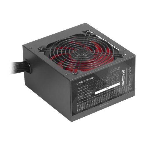Mars Gaming MPIII650 maitinimo šaltinis ATX 650W