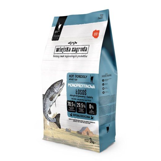 Countryside monoproteiin lõhe kuivkassitoit - 3kg