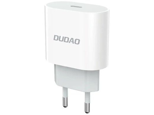 Dudao A14EU Adapter 20Watt 1xUSB-C Valge