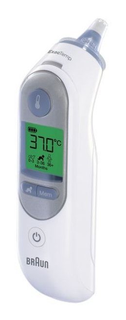 Braun ThermoScan 7 IRT6520 Age Precision Termomeeter Hall Valge