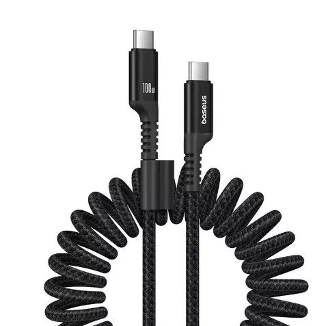 Baseus Fish-Eye Kiirlaadimiskaabel USB-C kuni USB-C 100W 1m
