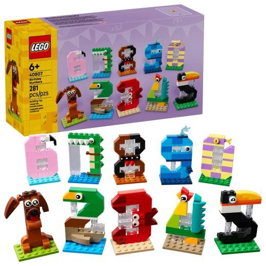 LEGO 40807 Gimimo numeriai