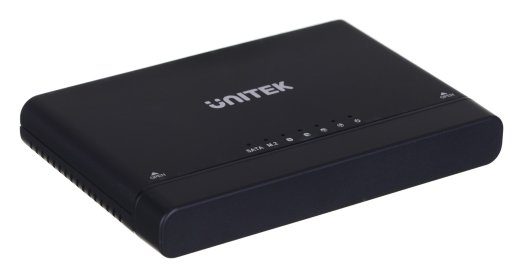 UNITEK S1222A USB 3.2 SATA 2.5/3.5' & M.2 PCIE/NVME kaabel soost muundur must