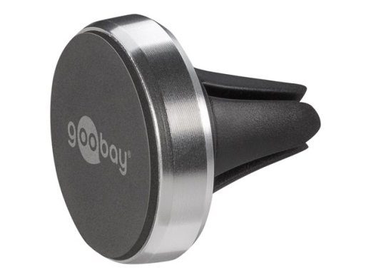 Goobay Magnetiline kinnitus Metall Slim Disain nutitelefonidele (35mm) 38685 Must/Hõbedane Magnetiline hoidja sobib peaaegu igale nutitelefonile; Q...