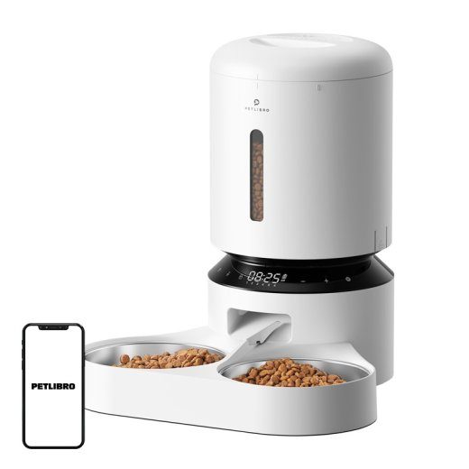 Petlibro Granary toiduautomaat topeltkaussi 5L-ga (valge)