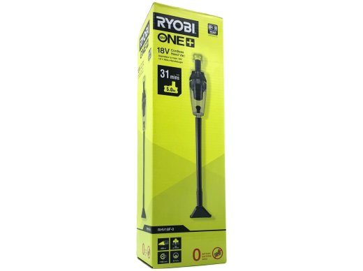 Ryobi ONE+ RHV18F-0 pulbripuhasti põrandahooldusega komplekt Stick/Käsipulber puutumata aku
