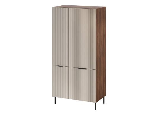 5 ALMERA kapi 90x52x185 pähkli/karmi
