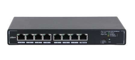 Switch DAHUA DH-SMG1008 8x2. Ethernet (copper) ports quantity SMG1008