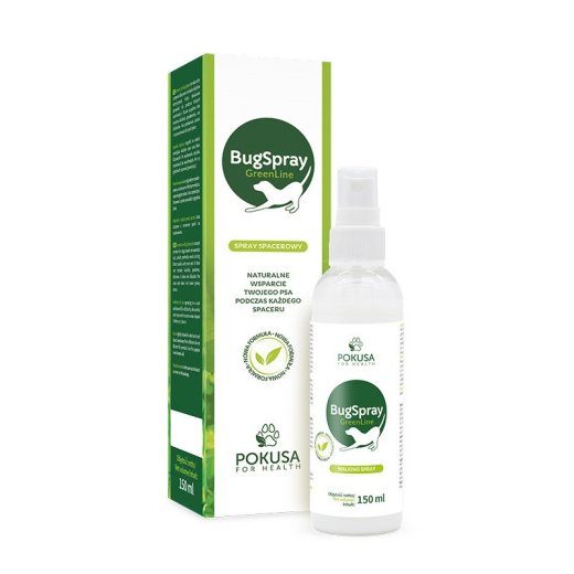 POKUSA GreenLine BugSpray - jalutuspiiskur koertele - 150 ml