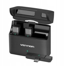 2-Piece Vention USB-C Microphone Set with Charging Case