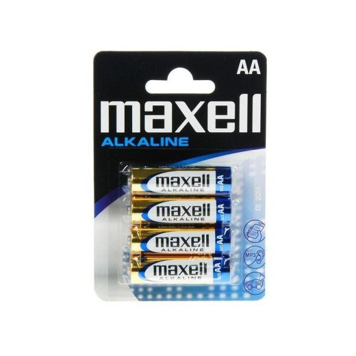 MAXELL Battery alkaline LR6 4 vnt.