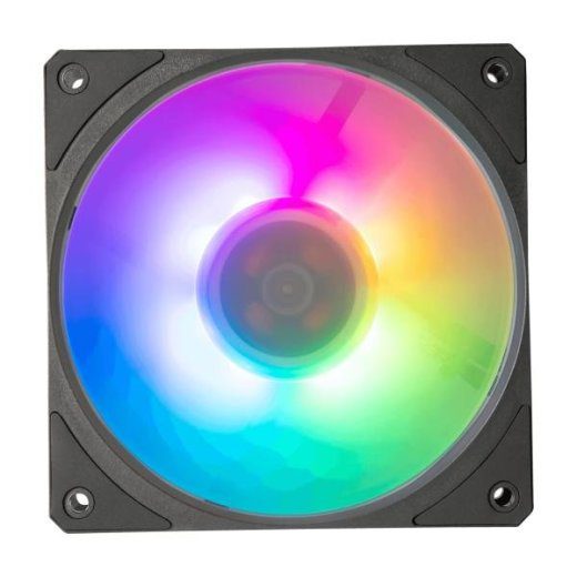 Cooler Master Mobius 120P ARGB 2400 RPM arvutikaasiventiilaator 120mm must