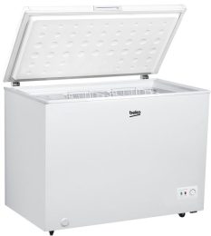 BEKO Freezer box CF316EWN, Energy class E, 308L, Width 112 cm, Height 84.5 cm, White