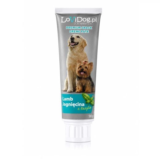 LOVIDOG Lambaliiva basiilikuga koera närimisvahend - 90 g