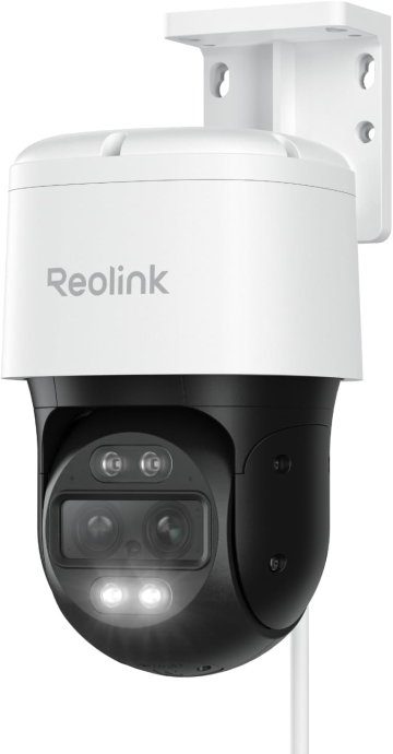 Reolink 4K kahe läätsega PoE kaamera automaatse jälgimisega TrackMix PoE PTZ 8 MP 2.8mm/F1.6 IP65 H.264, H.265 Mikro SD, maks. 512