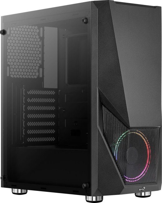 Aerocool PGS Zauron FRGB-G-BK-V1 Black case