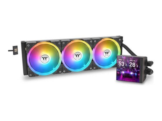 Thermaltake MAGFloe 360 Ultra ARGB Sync Veejahuhuti 120 mm Must