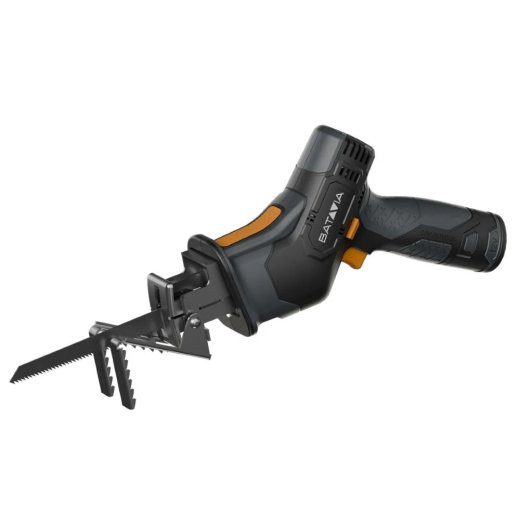 Batavia B.V. 12V Belaidis reciprocacinis pjūklas – Fixxpack 2.0 rinkinys (įskl. 2.0Ah bateriją ir USB-C įkrovimo kabelį)