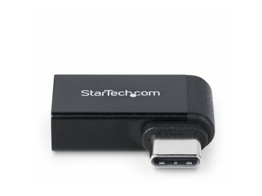StarTech.com Parem nurga all USB-C kuni USB-A adapter, 5Gbps, Metallist korpus