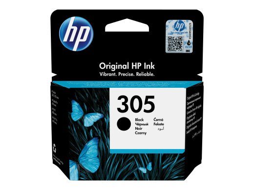 HP 305 Black 120-page Ink Cartridge 3YM61AE
