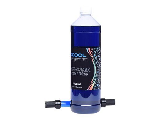 Alphacool Eiswasser jahutusvedeliku jaoks jahutusvedeliku süsteemi jaoks 1-komplekt sinine