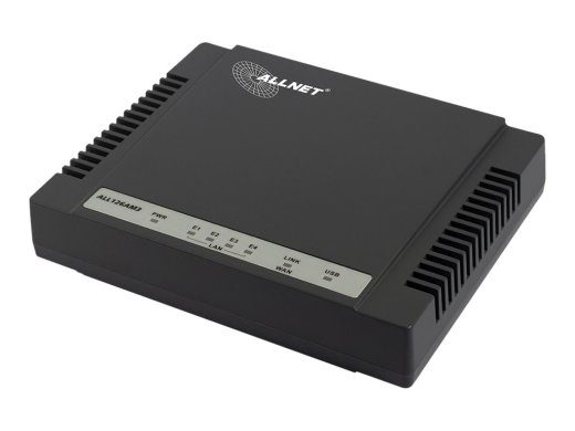 ALLNET ALL126AM3 VDSL2 master modem ruuter 4-portiline lüliti 100Mbps kaabel