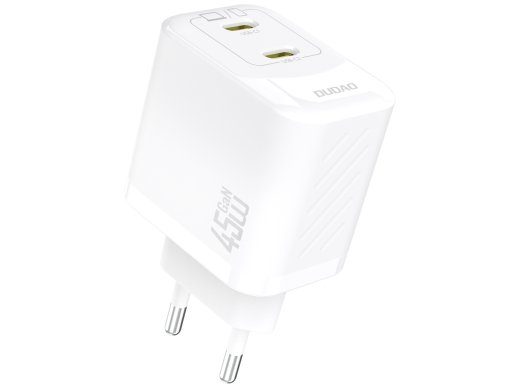 Dudao A28PEU Adapter 45Watt 2xUSB-C White