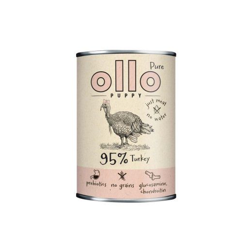 OLLO Poeg Puhas Türkis - märg koeratoit - 850 g