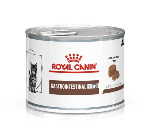 ROYAL CANIN Gastrointestinaal Kassipoeg Ultra pehme Mousse - märgist kööki - 195 g