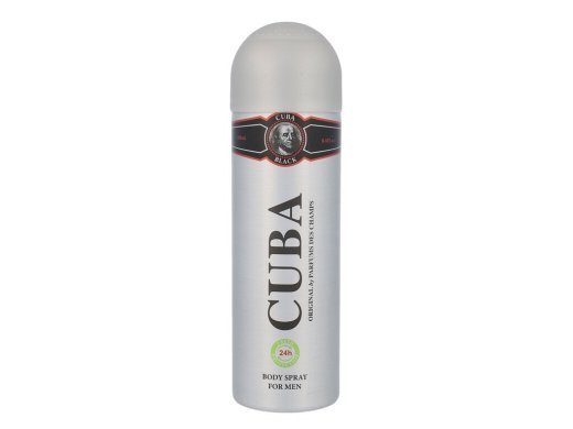 Cuba Black Deodorant 200ml