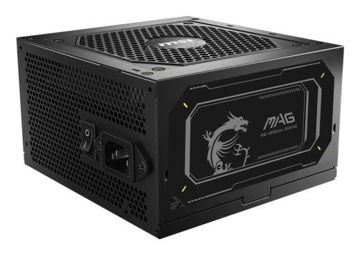 Toiteallikas MSI MAG A850GL PCIE5 II 850 Watts Efektiivsus 80 PLUS GOLD PFC Aktiivne MAGA850GLPCIE5II