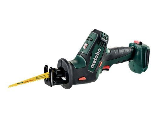 Metabo SSE 18 LTX Compact atvirkštinis pjektuvas - be baterijos