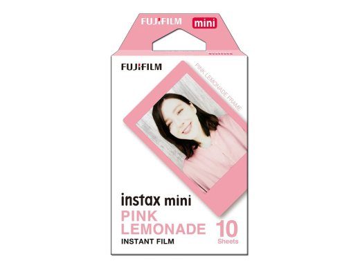 Fujifilm Instax Mini Pink Lemonade kohene värvifilm ISO 800