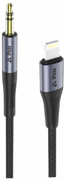 iPeax Lightning / 3.5mm pistiku adapter 1.5m