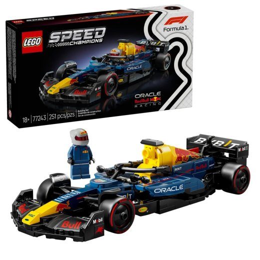 LEGO Speed Champions RB20 Oracle Red Bull Racing F1 lenktyninis automobilis (77243)