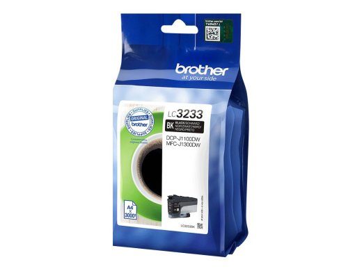 Brother LC 3233BK Black Toner Cartridge 3000 Pages
