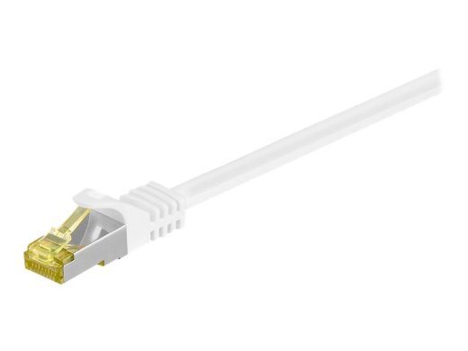 Goobay RJ45 CAT 7 S/FTP Vask 10m Valge