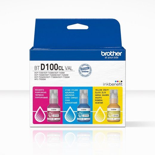 Brother BTD100CLVAL Originaal Printer Ink Refill