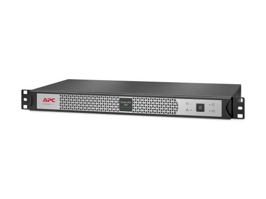 APC Smart-UPS SC SCL500RMI1UNC UPS Rack Li-ion AC 230V 400Watt 500VA Ethernet 10/100 USB output connectors 4 1U Black silver