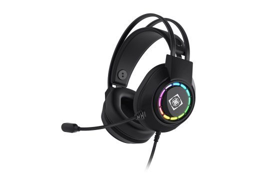 DELTACO GAMING DH220 žaidimų ausinės laidinė, juoda